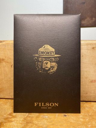 Rare Filson Smokey Bear Postcard Reprints Only You Usfs