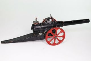 Large 24 " Big Bang Conestoga Charger Cast Iron Toy Cannon