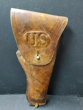 Vintage U.  S.  Army Military.  45 Automatic Gun Holster