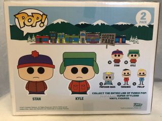 Funko Pop South Park Stan and Kyle 2 - pack Best Buy Exclusive 2