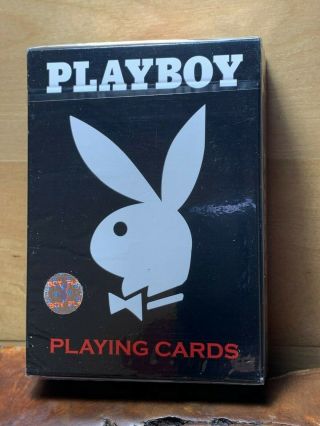 Deck of Bicycle Brand Playing Cards,  Dated 2003 Playboy Bunny,  Covers 6 3
