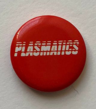 Vintage Early 80s The Plasmatics Pinback Button Pin Badge Punk Wendy O Williams