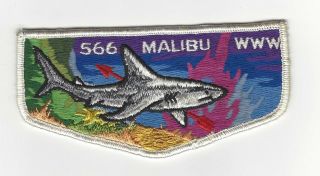 Boy Scout Oa 566 Malibu S1a Ff Great Western Cncl Calif