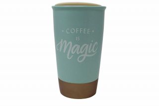 Starbucks 2018 Christmas Limited Edition " Coffee Is Magic " Ceramic Coffee Travel