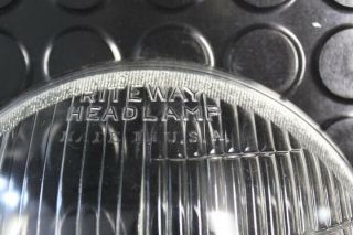 Vintage 1937 Plymouth Riteway Headlight Lens And Reflectors