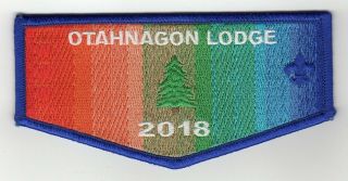 Boy Scout Oa 172 Otahnagon Lodge 2018 Winter Banquet Flap