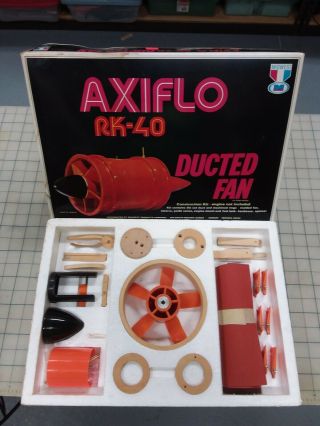 Vintage Pristine Midwest Models Axiflo Rk - 40 Ducted Fan Kit 803 Nos