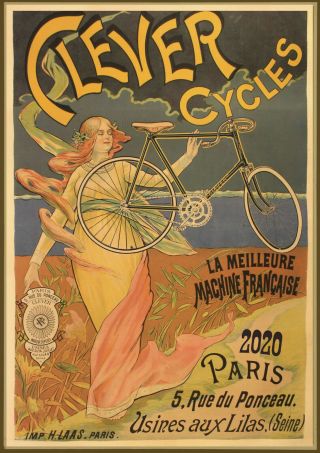2020 Wall Calendar [12 Pages A4] Bicycle Travel Bike Vintage Ads Poster M545