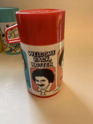 Welcome Back Kotter Thermos For Lunchbox 1977