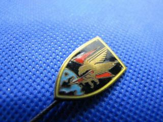 Wwii Luftwaffe Night Fighter Squadron Eagle Over England - Lapel Pin - As Found
