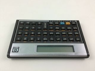 HP 11C Scientific Calculator Handheld Hewlett Packard Vintage Batteries 3