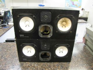 Vintage Yamaha Ns - 40m Studio Monitors Speakers Made In Japan - Project