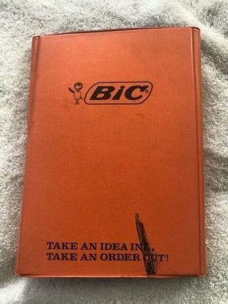 Vintage Advertizing Bic Pen Salesman Sample Pack
