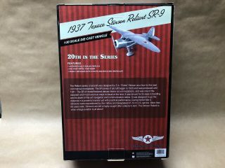 Wings of Texaco 20: 1937 STINSON RELIANT SR - 9 SPECIAL BRUSHED METAL EDITION 2