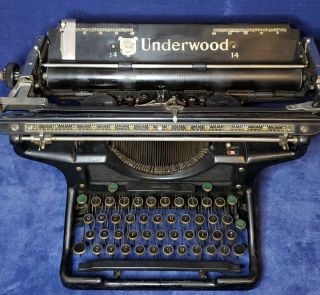 Underwood Typewriter 14