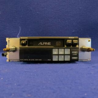Vintage Alpine 7502 Shaft Cassette Car Stereo Audio Amplifier -