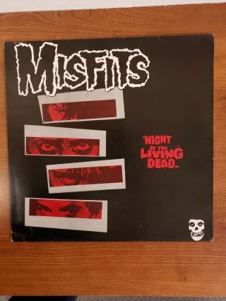 Misfits Night Of The Living Dead 12 " Vinyl Unofficial Release Samhain Danzig