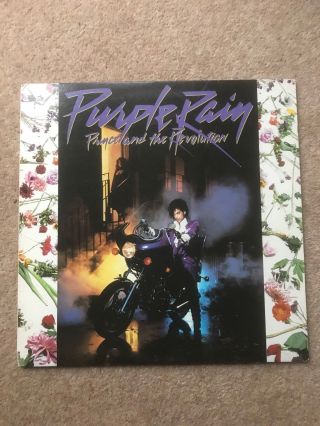 Prince - Purple Rain - 1984 Usa Vinyl With Insert And Poster