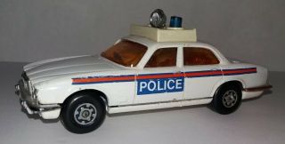 Matchbox Kings 1978 Jaguar Xj12 K - 66 Diecast Police Car