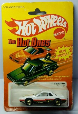 1983 Hot Wheels The Hot Ones Pontiac Fiero No.  7527
