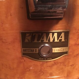 Tama Arstar II Vintage Birds Eye Maple 12” X 8” Rack Tom Made In Japan 2