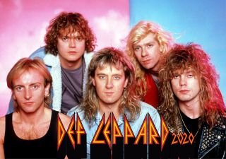 2020 Wall Calendar [12 Page A4] Def Leppard Music Photo Poster M3297