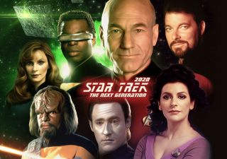 2020 Wall Calendar [12pg A4] Star Trek Next Generation Vintage Movie M3 - 3240