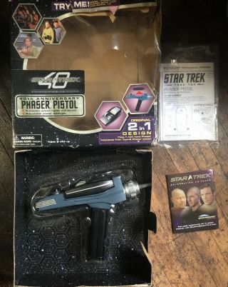 Diamond Select Toys Star Trek: The Series Tos Black Handle Phaser