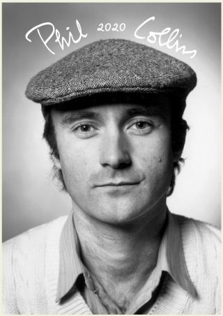 2020 Wall Calendar [12 Pages A4] The Genesis / Phil Collins Photo Poster 1358