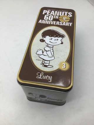 Peanuts 60th Anniversary,  Dark Horse,  Lucy Figure In A Tin,  2010,  335 Of 650