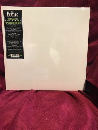 The Beatles White Album 12 " 2xlp 180g Vinyl Remaster Reissue 2012