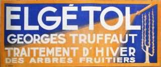 Seed & Agriculture 1930s French Poster: Fruit Tree Winter Treatment - Paris
