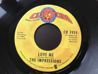 Northern Soul Wigan Music Record Love Me Leroy Hutson And Impressions