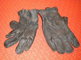 U.  S.  Army :m - 1949 Glove Shells Leather,  Korea War Size 4