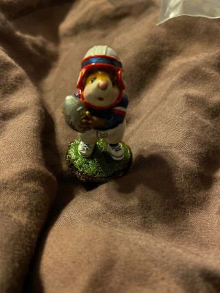 Wee Forest Folk Go Long Limited Edition 2002 England Patriots Wff