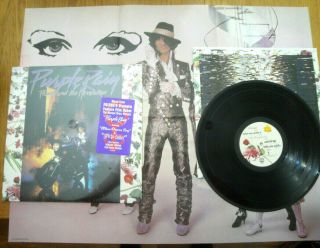 Prince - Purple Rain - Minty Shrink Hype Us Vinyl 12 " Lp,  Poster - Warner 1 - 25110