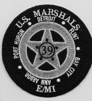 Usms Us Marshal East Michigan Detroit Flint Police Sheriff State Mi