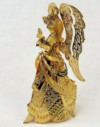 Danbury Ornament 2005 Gold Plated Angel Christmas Decoration