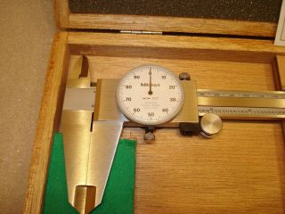 0 - 12 " Mitutoyo Vintage Dial Caliper Machinist Tool