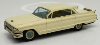 1961 Cadillac Tin Friction Toy Japan 8 " By Bandai 1:24 1:25