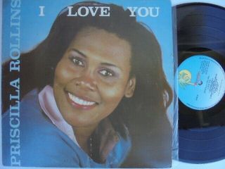 Priscilla Rollins I Love You Paradise Islands Synth Funk Boogie Lp Hear