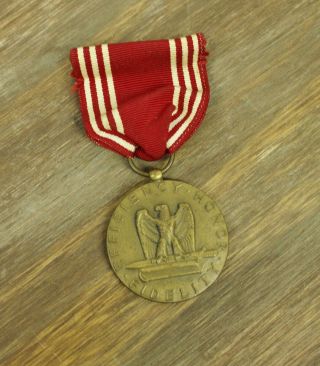 World War Ii Wwii Us Army Medal For Good Conduct Efficiency Honor 3 "