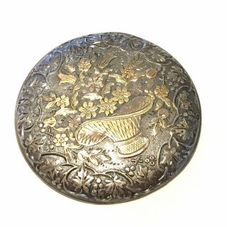 Illinois Watch Case Company Pocket Brooch Pin Vintage