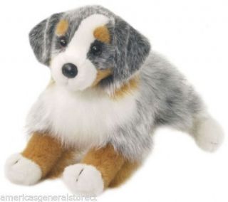 Sinclair Australian Shepherd Douglas Cuddle 13 " Stuffed Plush Animal Toy Dog