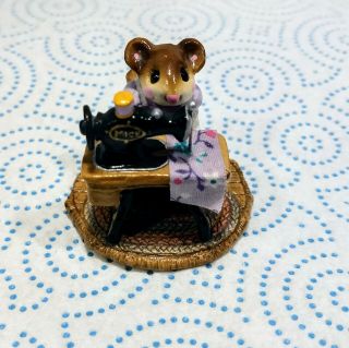 Wee Forest Folk Miss Bobbin Clay Mouse M - 040