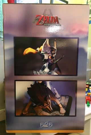 Wolf Link And Midna First 4 Figures F4F Box: No Statue 3