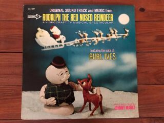 Rudolph The Red Nosed Reindeer Soundtrack 1964 Decca Dl 34327 Jacket/vinyl Nm -