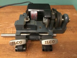 Vintage Ilco Key Cutting Making Machine Dayton Electronics 2m033 Motor