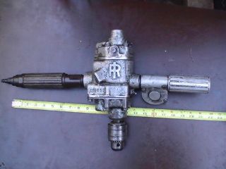 Vintage Ingersoll Ran Heavy Duty Industrial Pneumatic Drill