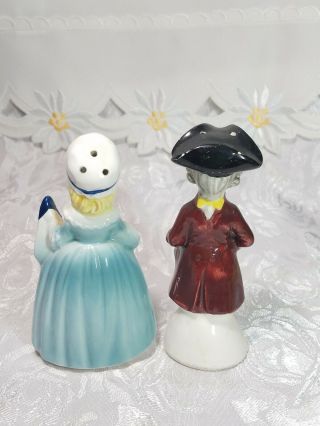 Vintage Enesco Betsy Ross Bill of Rights Salt and Pepper Shakers 3